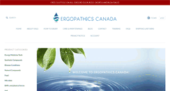 Desktop Screenshot of ergopathics.com